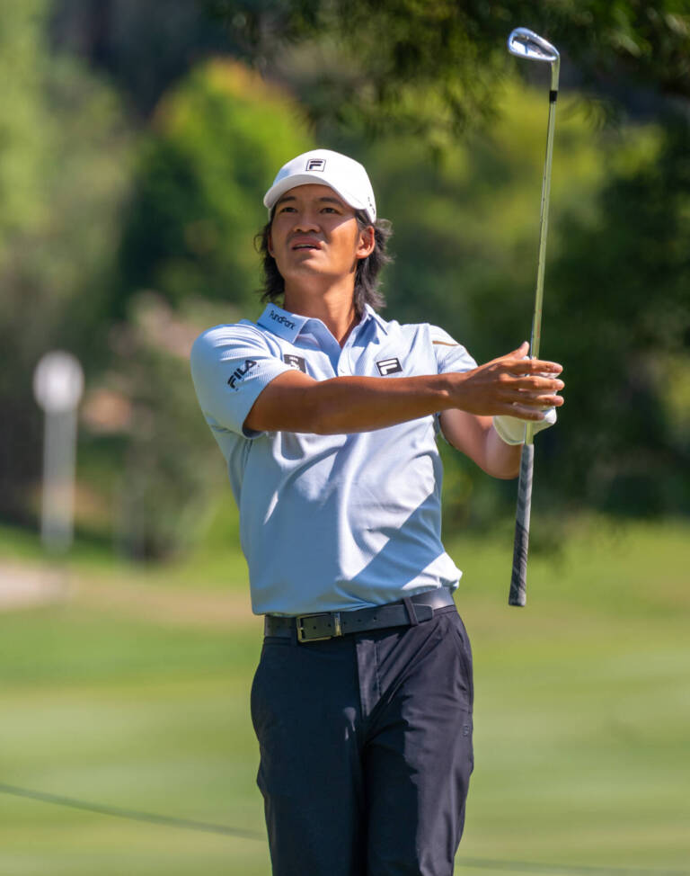 HONG KONG, CHINA: Taichi Kho of Hong Kong pictured on Wednesday, October 21, 2026, during the Pro-am event ahead of the Link Hong Kong Open at Hong Kong Golf Club. The US$2,000,000 event is staged from October 22-25, 2026. Picture by Graham Uden / Asian Tour.