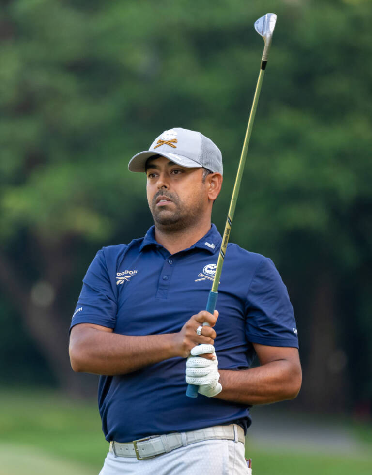 HONG KONG, CHINA: Anirban Lahiri of India pictured on Friday, October 23, 2026, during Round Two of the Link Hong Kong Open at Hong Kong Golf Club. The US$2,000,000 event is staged from October 22-25, 2026. Picture by Graham Uden / Asian Tour.