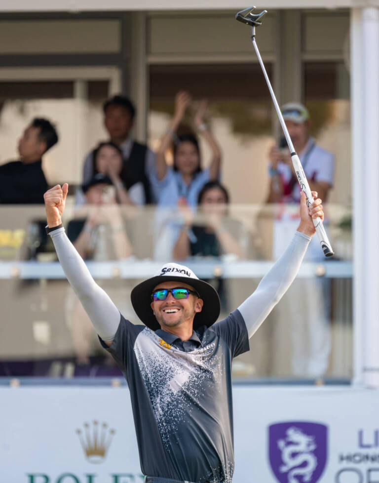 HONG KONG, CHINA: John Catlin of the USA pictured on Sunday, October 25, 2026, during Round Four of the Link Hong Kong Open at Hong Kong Golf Club. The US$2,000,000 event is staged from October 22-25, 2026. Picture by Graham Uden / Asian Tour.
