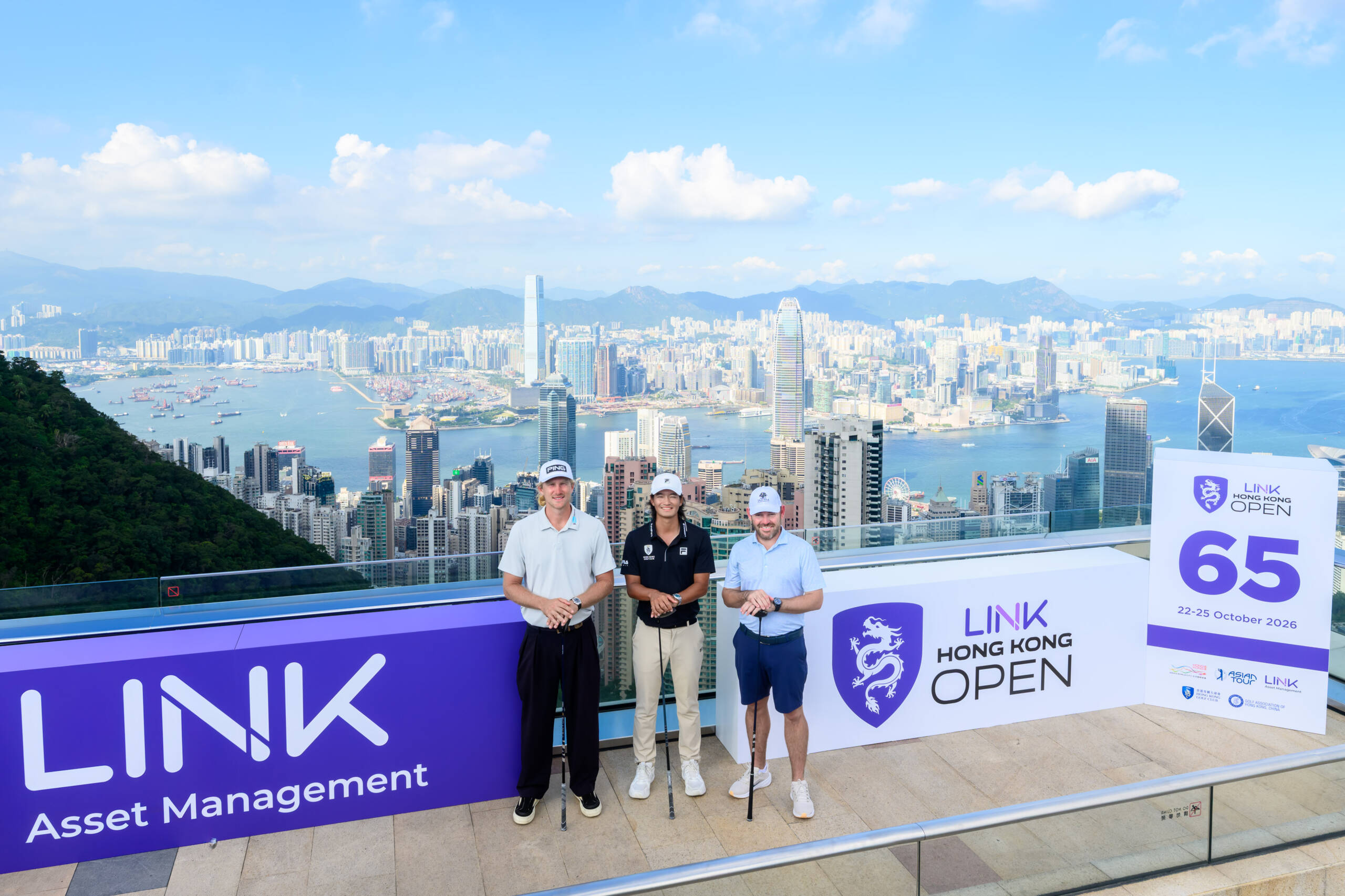 Golf’s Brightest Stars Tee Off At The Peak For Link Hong Kong Open 2026